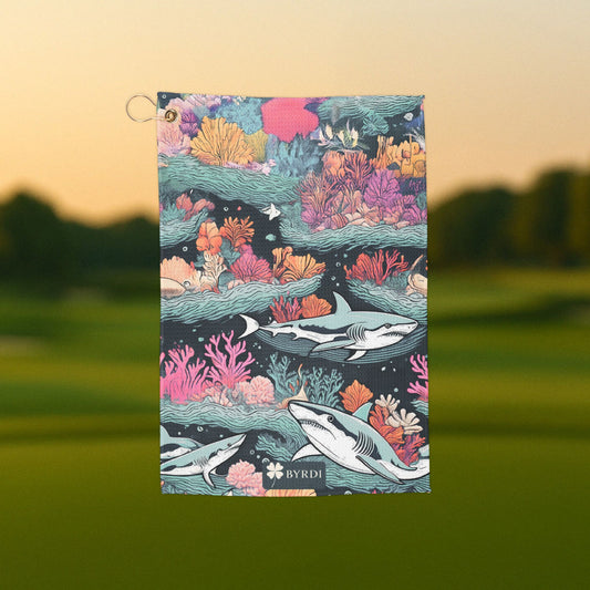 Shark Bait Golf Towel